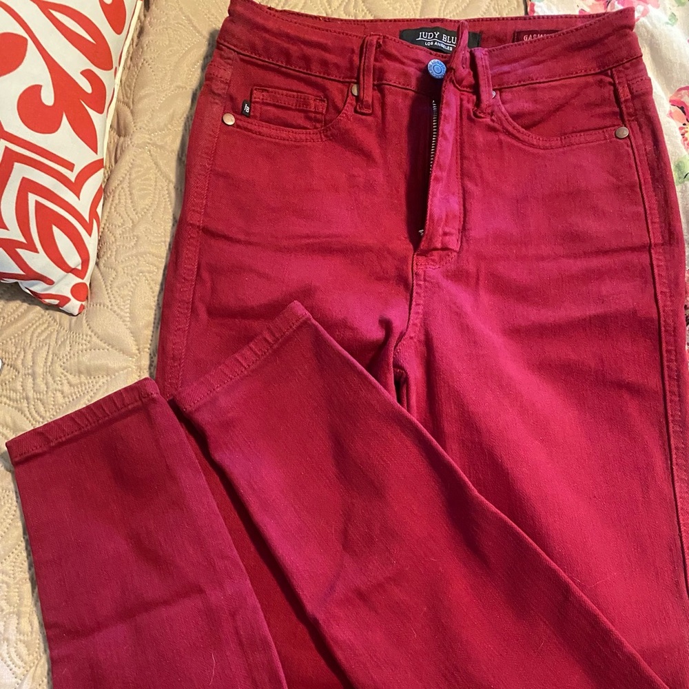 Judy Blue Deep Red Denim